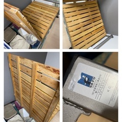 (本日500円OFF)【  スノコベッド（シングル、腹筋可、31cmの荷物収納可、配送可）です。  】の画像