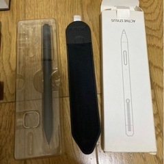 【お取引済】Surface Go＋スタイラスペン＋カバー＋キーボード＋画面保護シールの画像