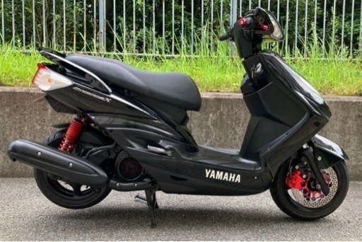 ★SE44J シグナス125 XSR 2型　国内　外装、インナー艶々！走行30000KM！機関良好！駆動系メンテナンス済み！★