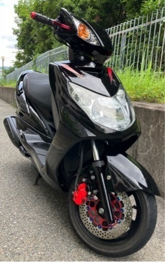 ★SE44J シグナス125 XSR 2型　国内　外装、インナー艶々！走行30000KM！機関良好！駆動系メンテナンス済み！★
