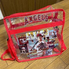 大谷翔平　エンゼルス球場配布　クリアバッグ