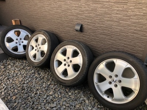 タイヤ付 ホンダ純正ホイール 4本セット 225/50R18 18インチ