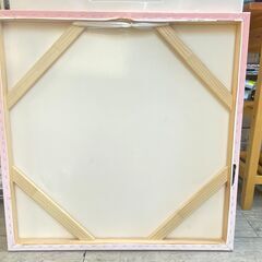 アートパネル キャンバスアート 84×84 パンプス ファッション小物 壁掛け シャネル VOGUE mary kate olsen インテリア ブランド★買取帝国 志木店の画像