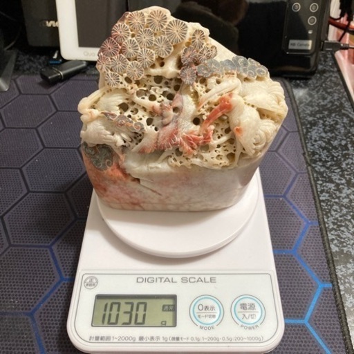 中国　玉石彫刻 1/21値下げしました。