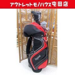 ゴルフセット13本 PRGR&TOURSTAGE V3000 キャディバッグ付き メンズ用 札幌市