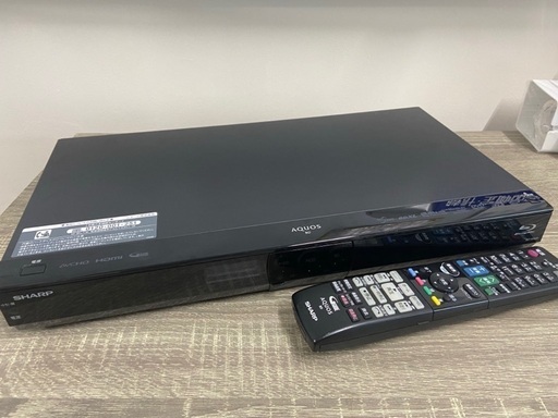 早い者勝ちSHARP Blu-rayレコーダー