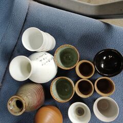徳利・おちょこセット　※引き取り条件ありの画像