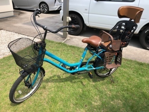 お取り引き中【中古】変速付き子供乗せ自転車