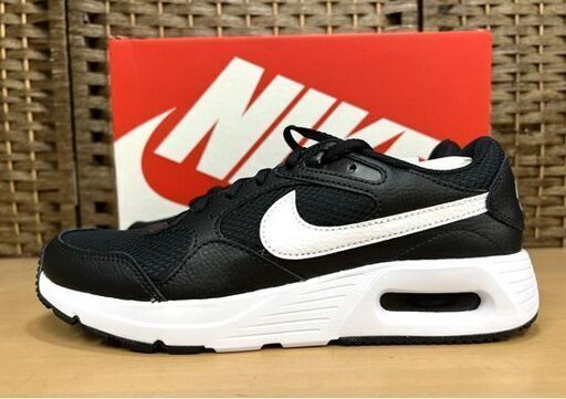 新品 ナイキ ウィメンズ エア マックス SC 25.5cm ブラック 黒 スニーカー NIKE WMNS AIR MAX SC レデ
