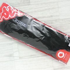 Kappa カッパ 定価4,180円 日本製 秋冬 動きやすい COMPLETER サッカー 4Wayストレッチスポーツレッグカバー ブラック Fサイズの画像