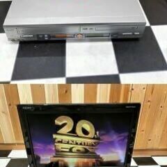 ジャンク　SHARP DVD/VHSビデオデッキ DV-NC550（通電確認済・リモコン無し）の画像