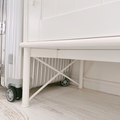 ◆IKEA◆イケアTOPKARP TVボード◆テレビ台115cmホワイト白おしゃれシンプルの画像