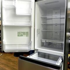 B　HITACHI 【3ドア左開き】　315L 2022年製 推奨品】日立 冷蔵庫 315L 左開き 3ドア 幅54cm シンプル