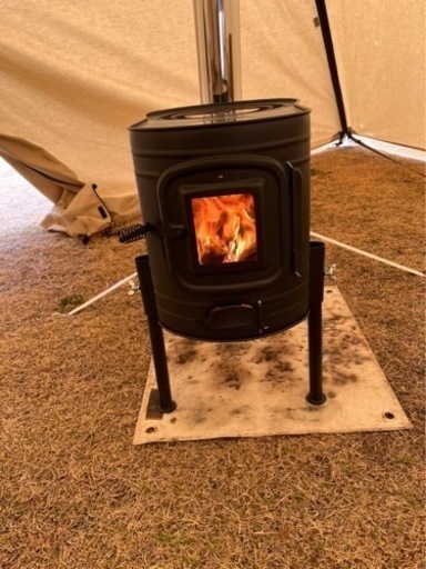 ホンマ製作所APS-48DXブラックエディション　薪ストーブ　キャンプ