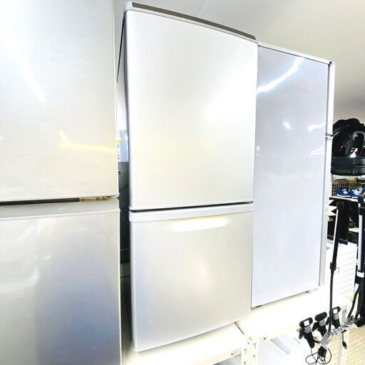 3/18【ジモティ特別価格】パナソニック/Panasonic 冷蔵庫 NR-B148W-S 2015年製 138L
