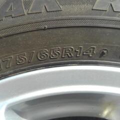 175 65R14 アルミ付スタッドレスタイヤ　塩尻市の画像