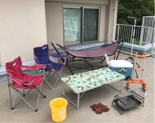 アウトドア用品10点