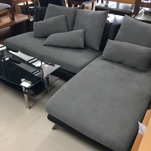 取引場所　南観音　K 2207-393 モダンソファ　3人掛け　中古美品