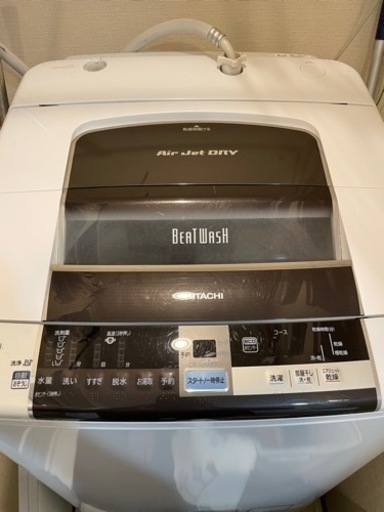 【引き取り限定】洗濯機　HITACHI Beat wash BW10 TV