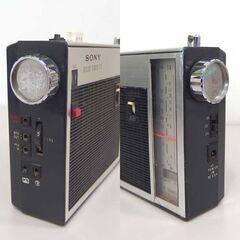 SONY SOLID STATE 11 トランジスタラジオ TFM-110F 専用ケース付 昭和レトロ ソニー☆ 札幌市 北区 屯田 の画像