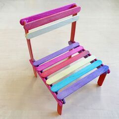【夏休み宿題工作】イス型スマホスタンドを作ろう！
