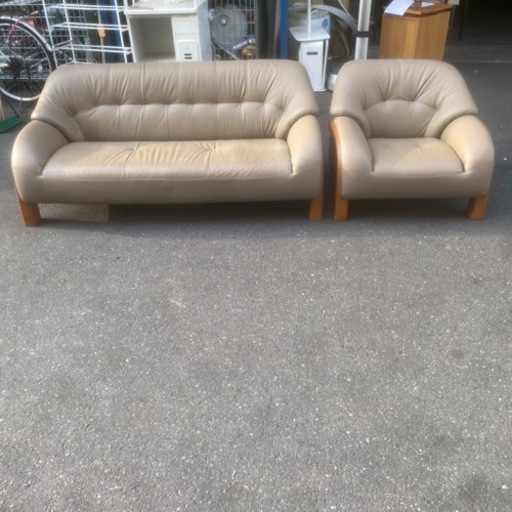 ソファセット　2人掛け　1人がけ　ソファ　合皮