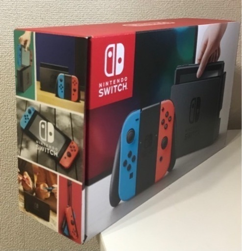 Switch まスイッチ 本体 任天堂 コントローラー joy-con ジョイコン　箱