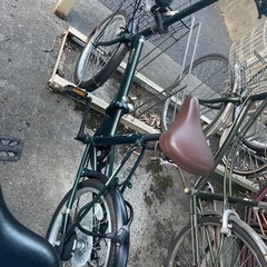 折りたたみ自転車 ギア付き