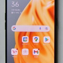 OPPO Reno 3A ブラック 手帳型ケース付き シムフリー 美品