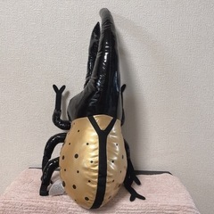 クワガタ　カブトムシ　大きなぬいぐるみの画像
