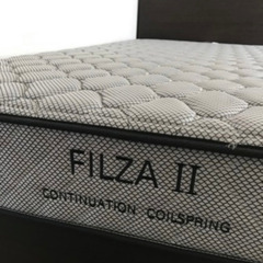 【未開封ボックスシーツ×2付】ダブルベッド・マットレス(収納・電源有)の画像