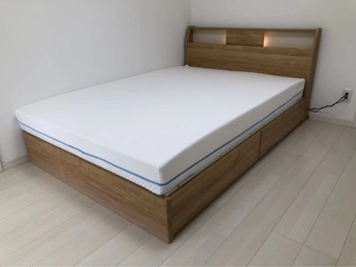 ダブルベッド 値段下済み