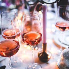 恵比寿でお昼にロゼワイン会 太陽とナチュラルロゼワインを飲む