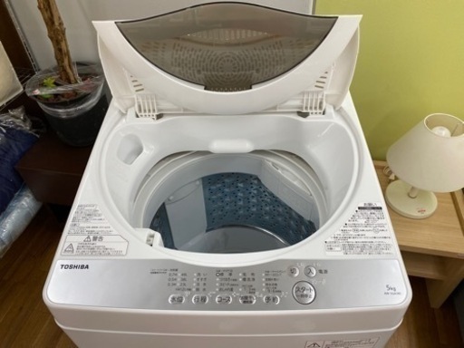 I645 ★ TOSHIBA 洗濯機 （5.0㎏）★ 2019年製 ⭐動作確認済⭐クリーニング済