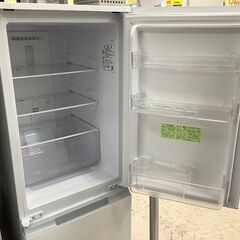 SHARP/シャープ 2ドア冷蔵庫 179L SJ-18E8-KW 2021年製【ユーズド