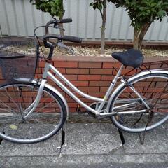(chariyoshy 出品)27インチ自転車シルバー