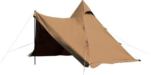 CC752 山善 ワンポールテント ECTN-300 キャンプ インナーテント付き