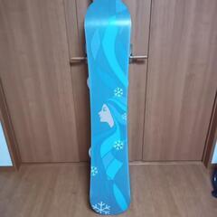 女性用スノーボード、ビンディング、ケースセット 最終値下げの画像