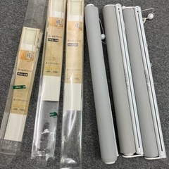 カインズ　3本ロールスクリーン　プルコード式　幅60×丈180