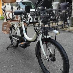値下げしました！電動アシスト自転車　ヤマハ　パスバビー　長持ち第3世代バッテリー　8.7ah の画像