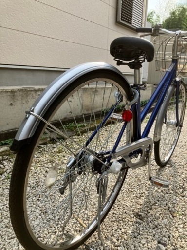 【お取置き中】358、シティサイクル27インチ(内装3段変速)