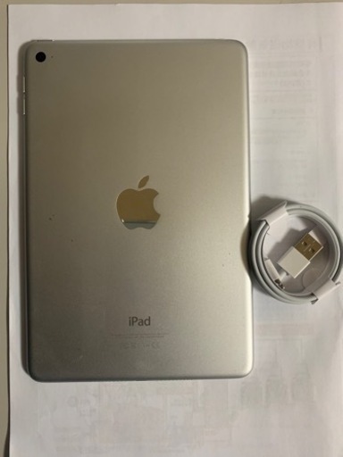 iPad mini4 +ケーブル　正常動作品