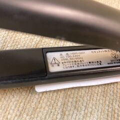☆中古￥500！【会員価格￥500】セキュネット　ヘアアイロン　家電　HBIR-0201型　2017年製　【BG080】の画像