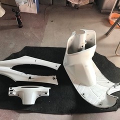 ホンダディオ外装パーツお話中の画像