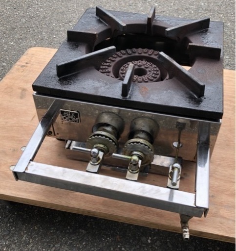 ⭐︎中古品　SILK ROOM シルクルーム  業務用一口コンロ　LPガス　320×450×200mm　厨房機器⭐︎