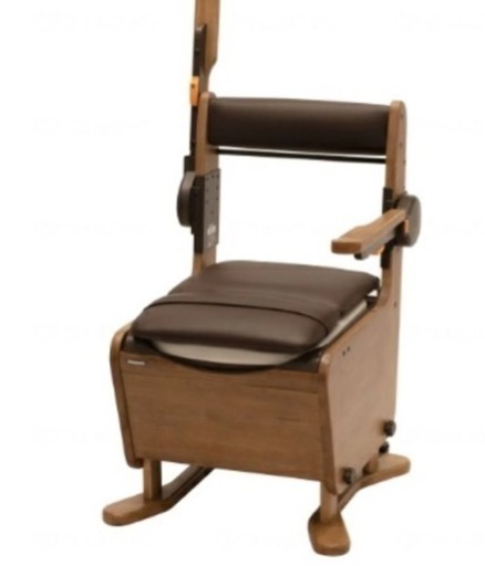 [パナソニック]家具調トイレ＜座楽＞ひじ掛けはねあげ　PN-L23408　あたたか便座