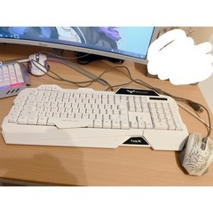 ✤0円✤ゲーミングキーボード＆マウス