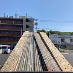 最終　単管パイプ・足場板　レンタル可の画像