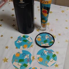 RITZENHOFFドイツ製ビアグラス未使用品(訳有り、サービス...