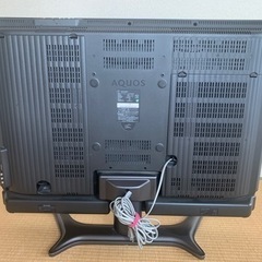 【ジャンク品】SHARP製37インチテレビの画像